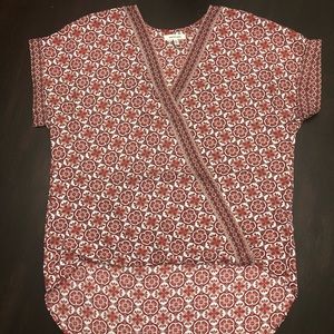 Max Studio High Low Blouse